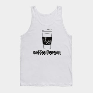 Coffee Person Tank Top